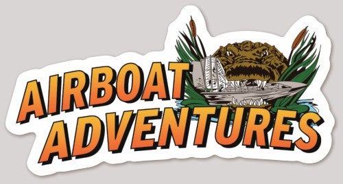 AA Sticker | Airboat Adventures