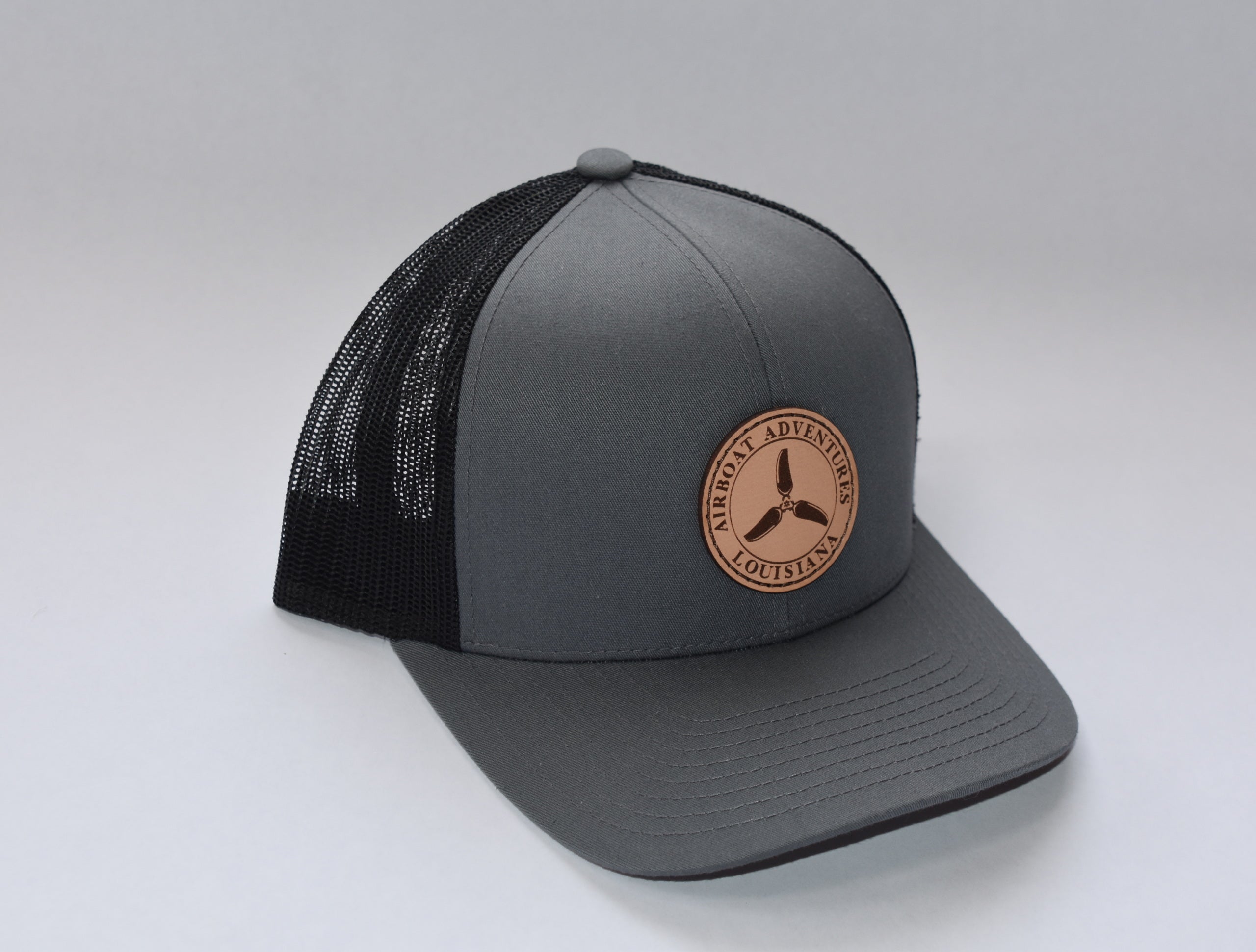 Patch mesh back hat airboat adventures
